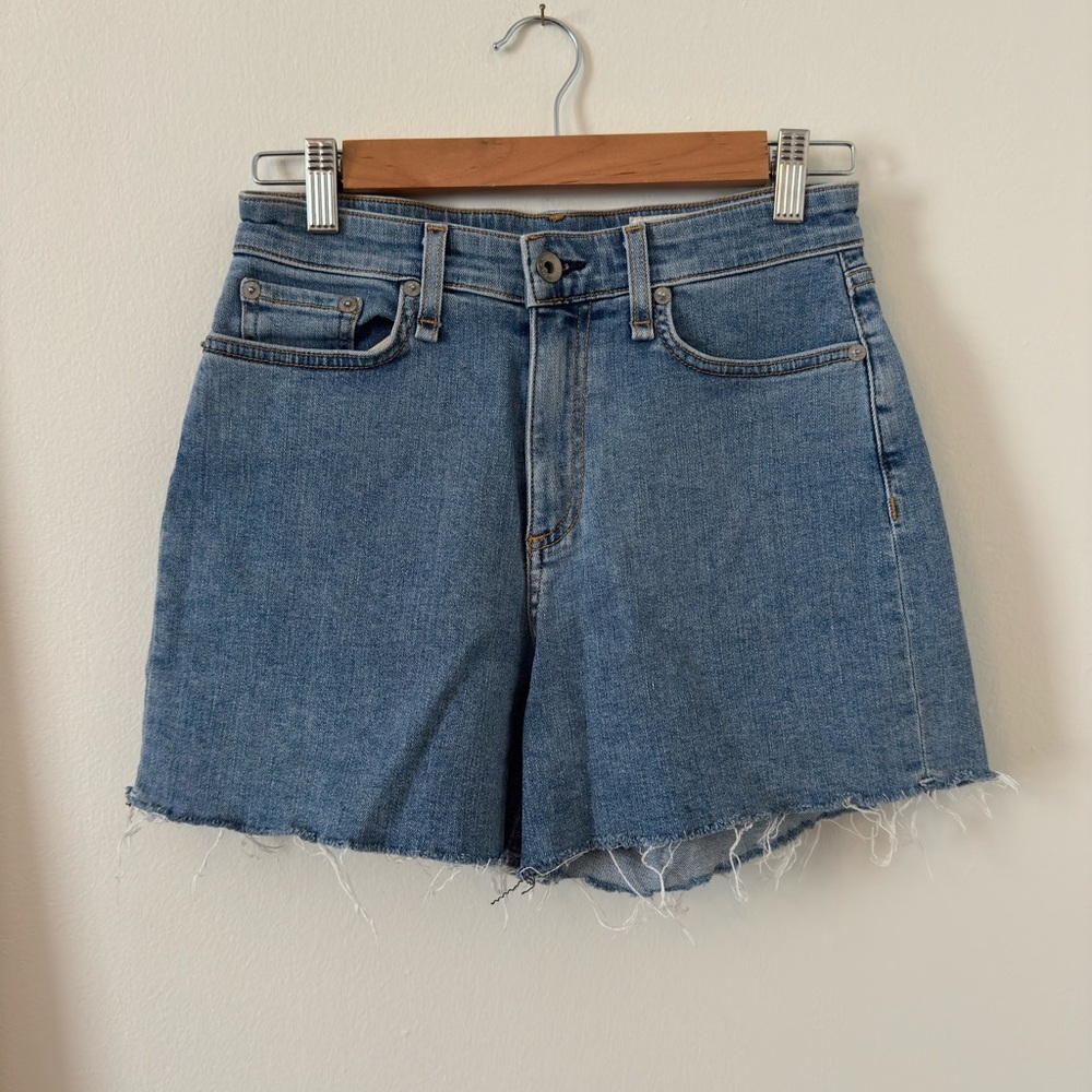 rag & bone High Rise Jean Shorts - Picture 2 of 7